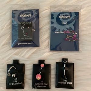 New with tags * body jewelry * nose / naval / other